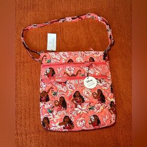 Vera Bradley x Disney Moana Adventure Triple-Zip Hipster NWT
